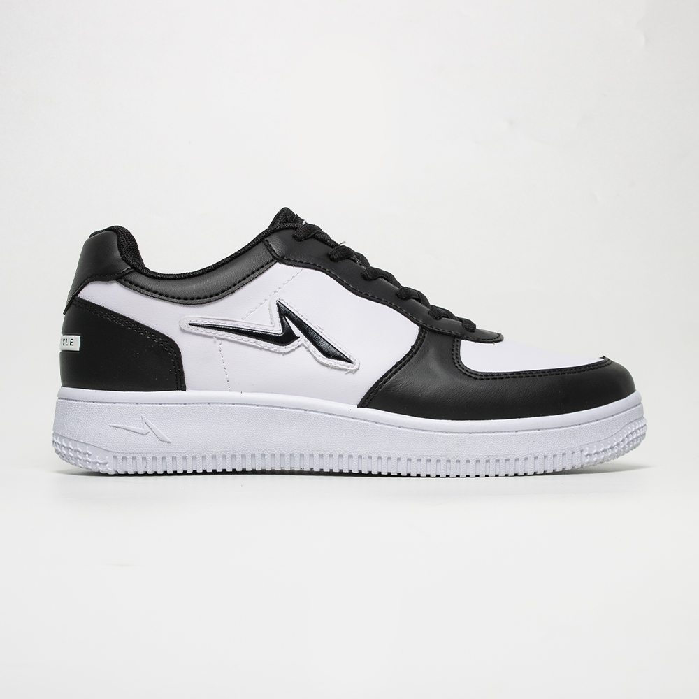 Ando Official Sepatu Sneakers Tricks Pria Dewasa - Putih/Hitam