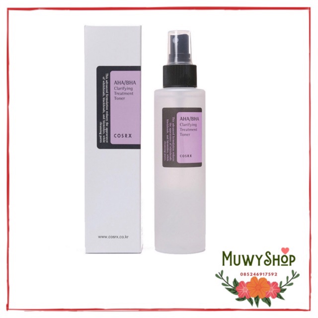 COSRX AHA/BHA Clarifying Treatment Toner 150ml