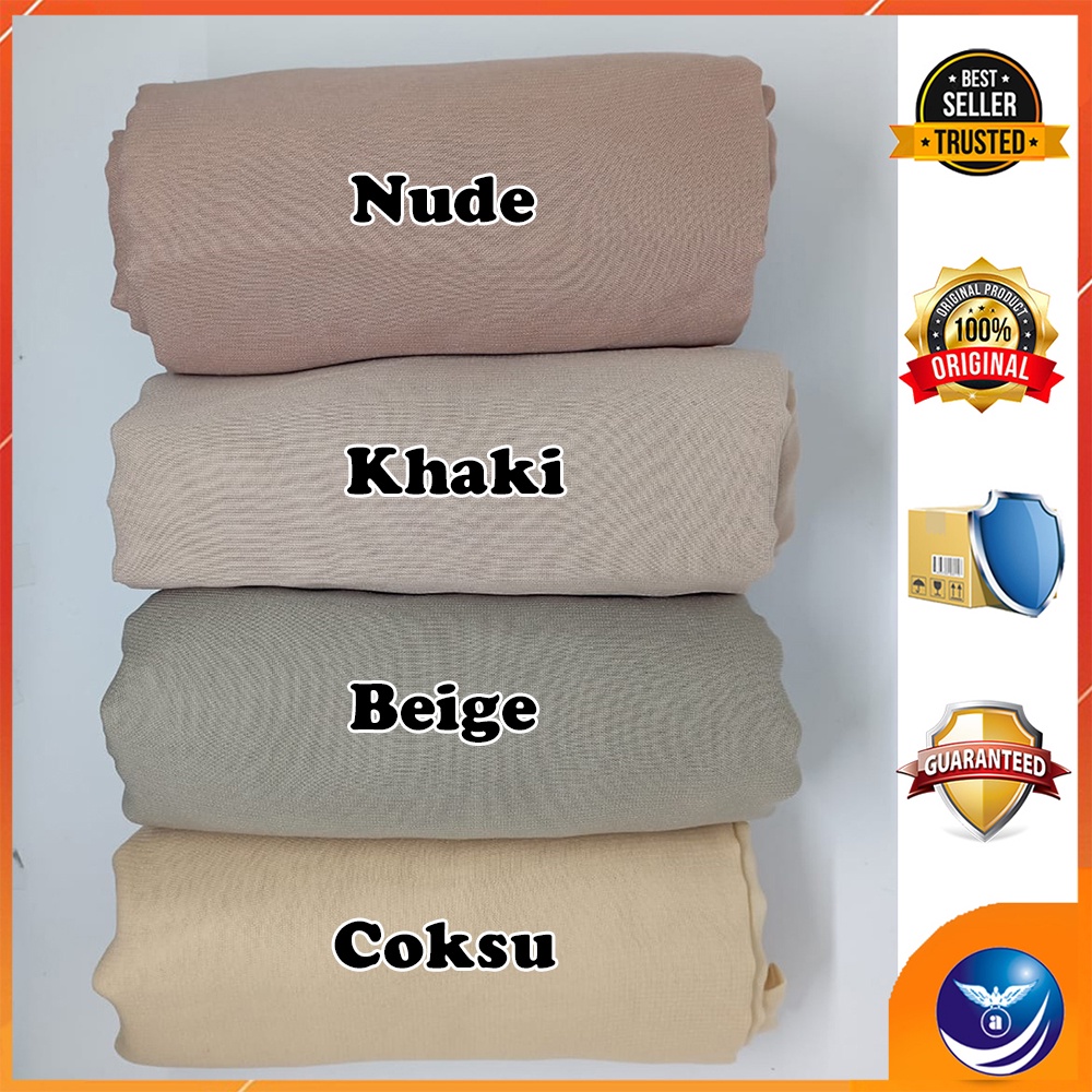 Hijab / Hijab Square / Jilbab / Kerudung segiempat Polos ukuran 110x110