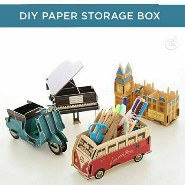 DIY Paper Storage Box