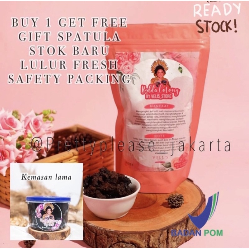 LULUR BEDDA LOTONG BY VELIS / BADDA LOTONG VELLS BEAUTY / BEDAK LOTONG VELIS / BEDA LOTONG