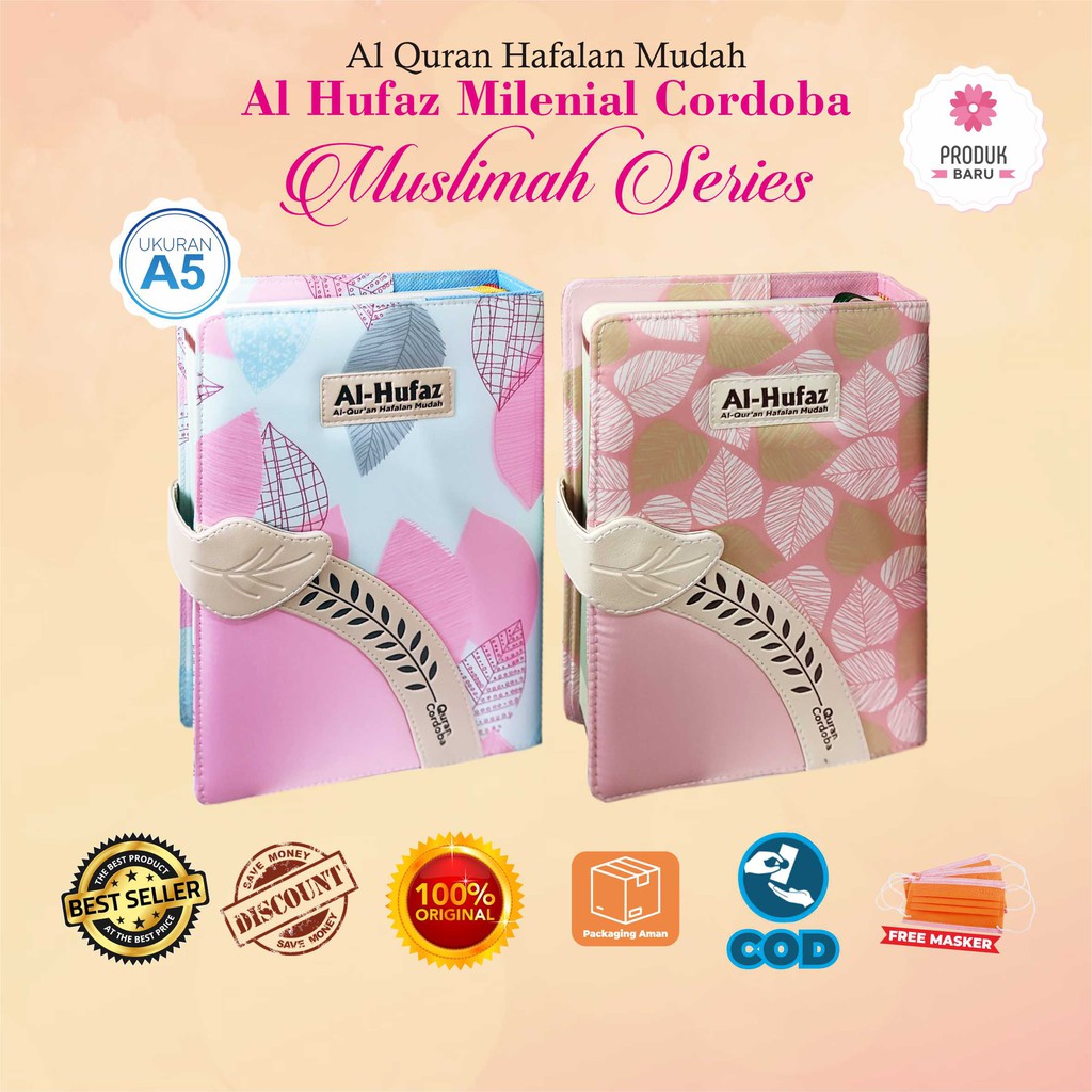 Al Quran Hufaz A5 Jaket Kain Wanita Quran Muslimah Cordoba Terjemahan