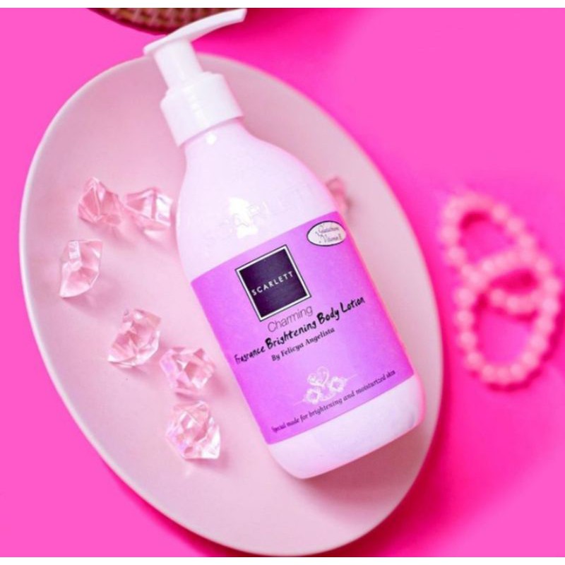 Scarlett Fragrance Brightening Body Lotion varian Charming