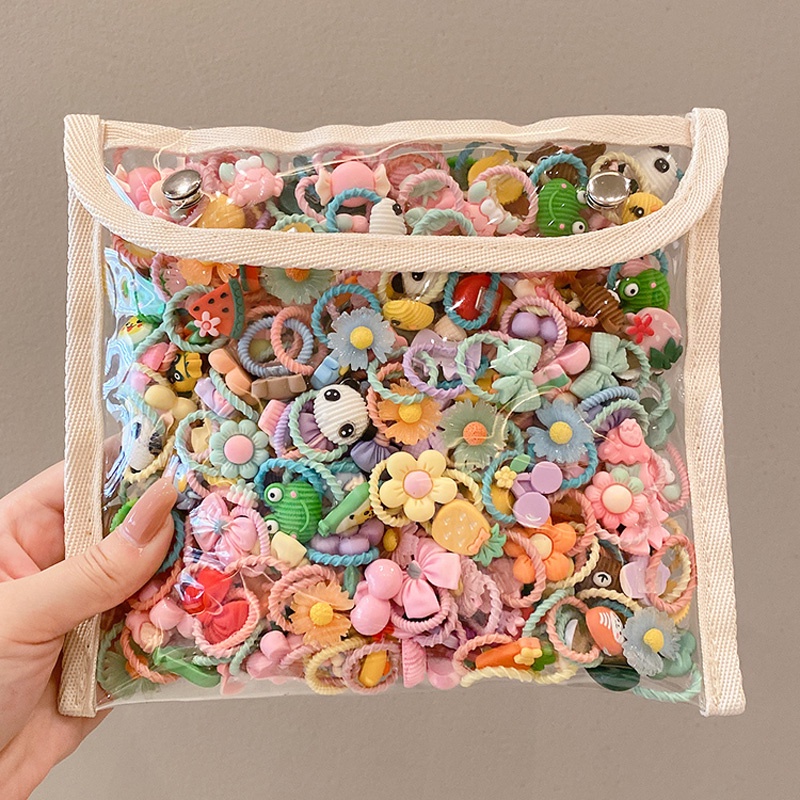 Ikat Rambut Tali Karet Motif Buah Lucu Gaya Korea Untuk Anak Perempuan 2022