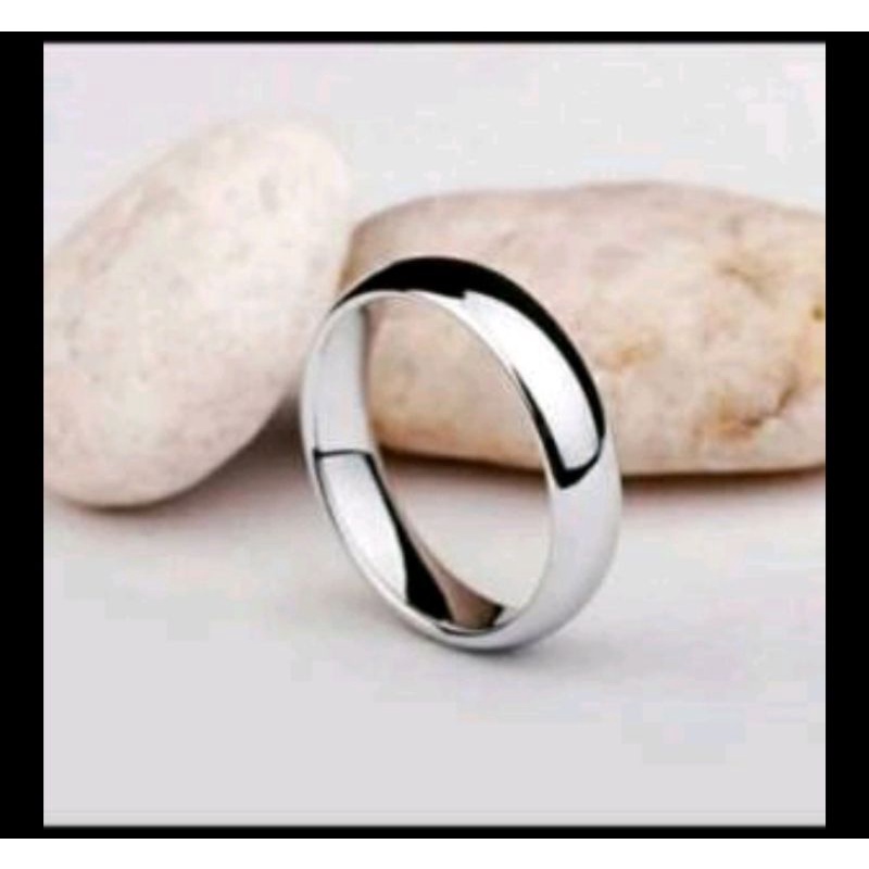 cincin nikah palladium polos pria