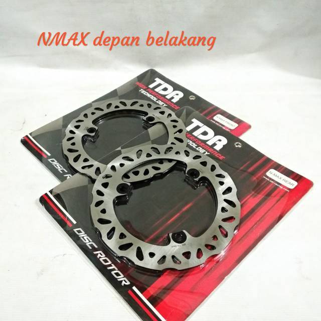 Piringan cakram Nmax depan belakang TDR racing