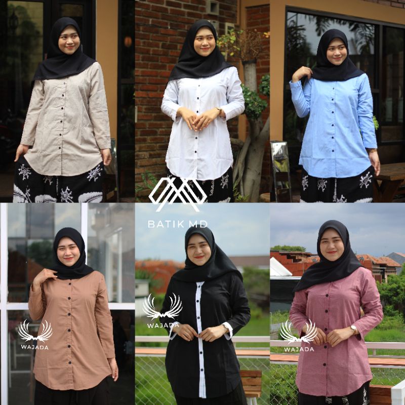 ATASAN SANTRI PUTRI/ ATASAN SANTRI WAJADA SETELAN AQIL / KOKO SANTRIWATI MBAK SANTRI/TUNIK WANITA