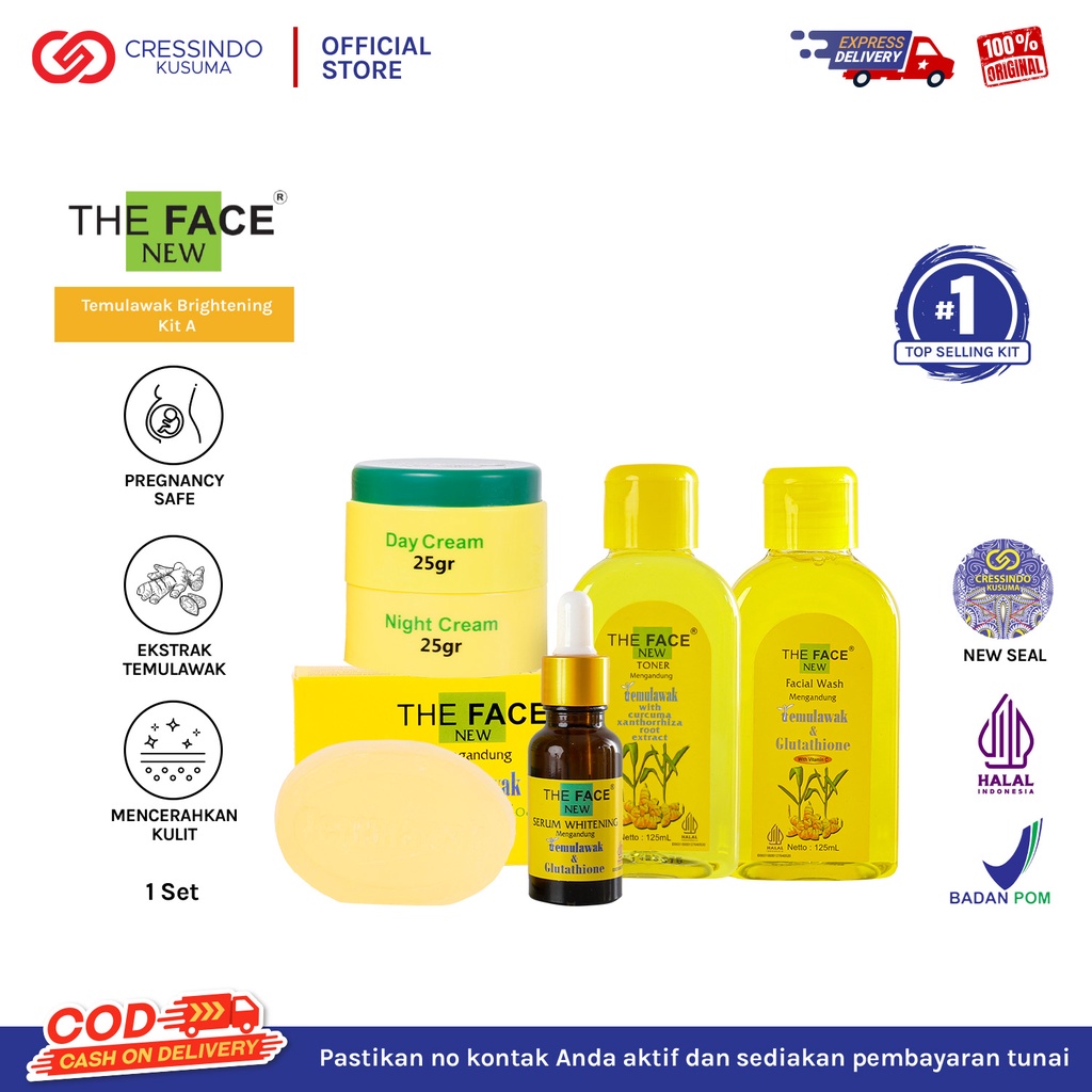 THE FACE Temulawak Brightening Kit