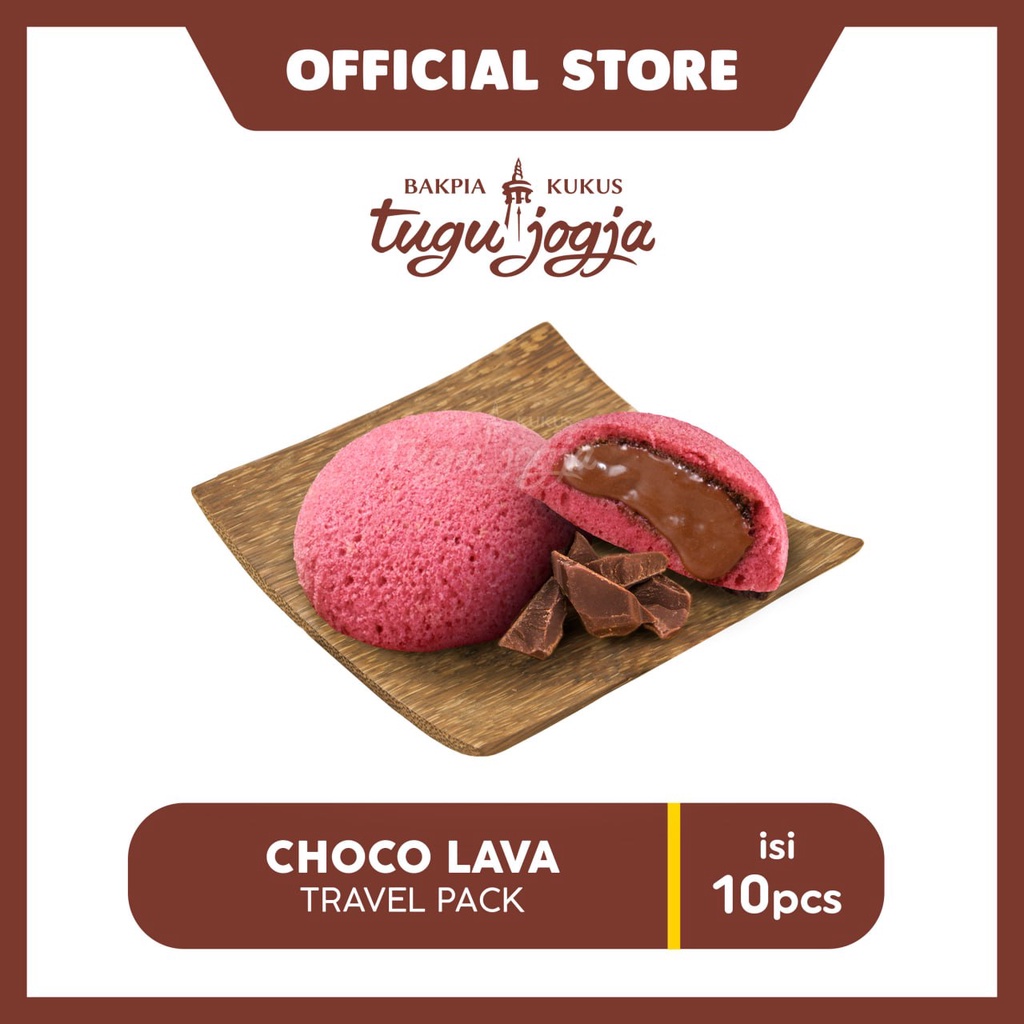 Bakpia Kukus Tugu Jogja Chocolava - Travel Pack