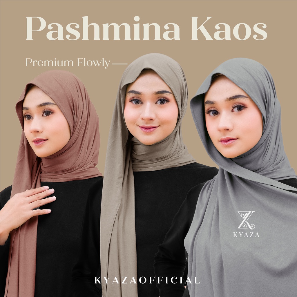 Pashmina Kaos | Pashmina Kaos Rayon Super | Pashmina Turki Rayon Meleyot
