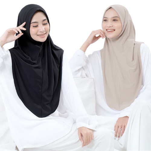Jilbab Hijab Kerudung Instan Bergo Malay Non Pet Sofia