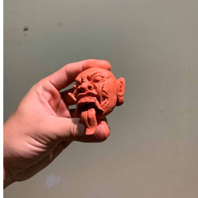 tapel ogoh-ogoh mini raksasa 3cm