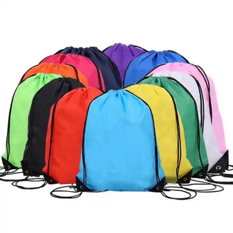 Strings bag tas serut  polos