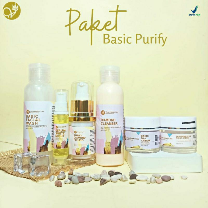 VICTORY BEAUTY CARE PAKET BASIC PURIFY VBC ORIGINAL BPOM