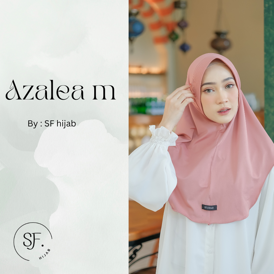 𝐒𝐅-hijab instan bergo daily Azalea Size M