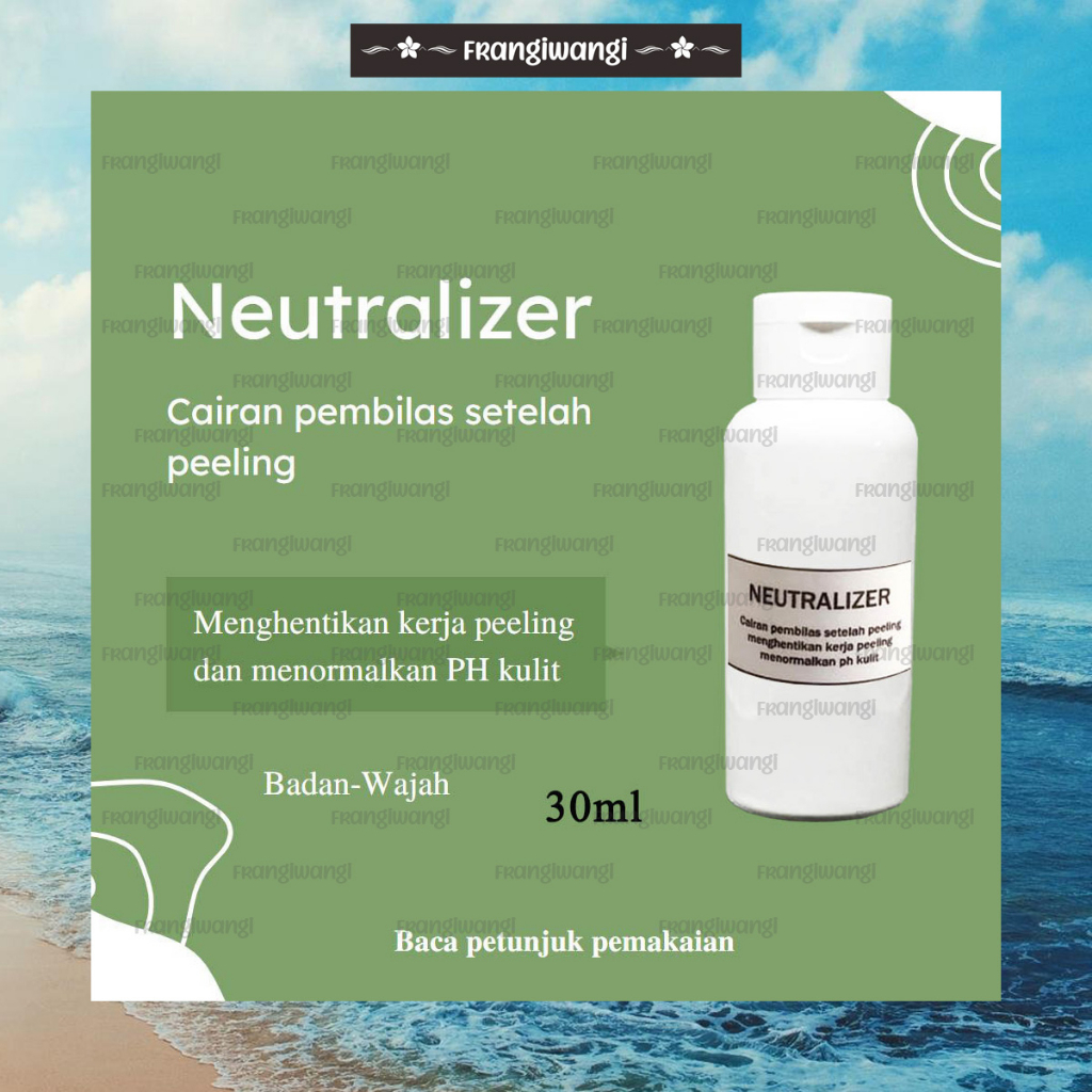 Neutralizer 100ml penetral setelah peeling