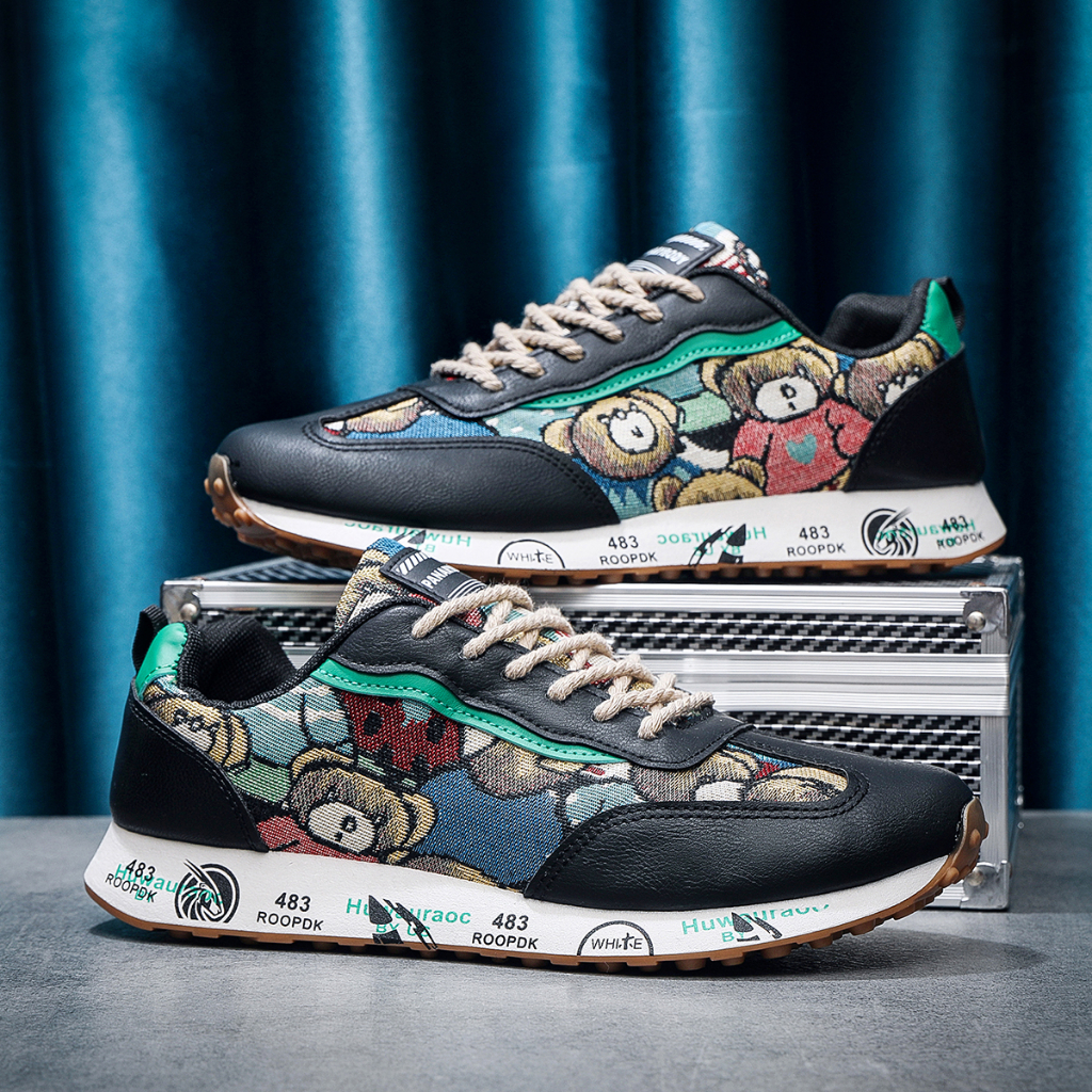 PANARYBODY QN248 Sepatu Pria casual Panarybody Sneakers Model Kasual Modis Kekinian Sepatu Cowok Keren Nyaman Digunakan