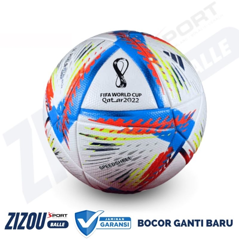 Bola sepak originaI ADIDAS AL RIHLA WORLD CUP QATAR size5 PRES