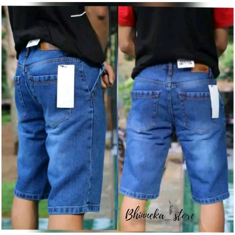 CELANA JEANS PENDEK PRIA COWOK CELANA JINS LAKI LAKI DISTRO MURAH
