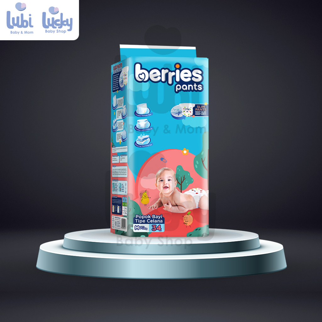 BERRIES BABY PANTS M 34