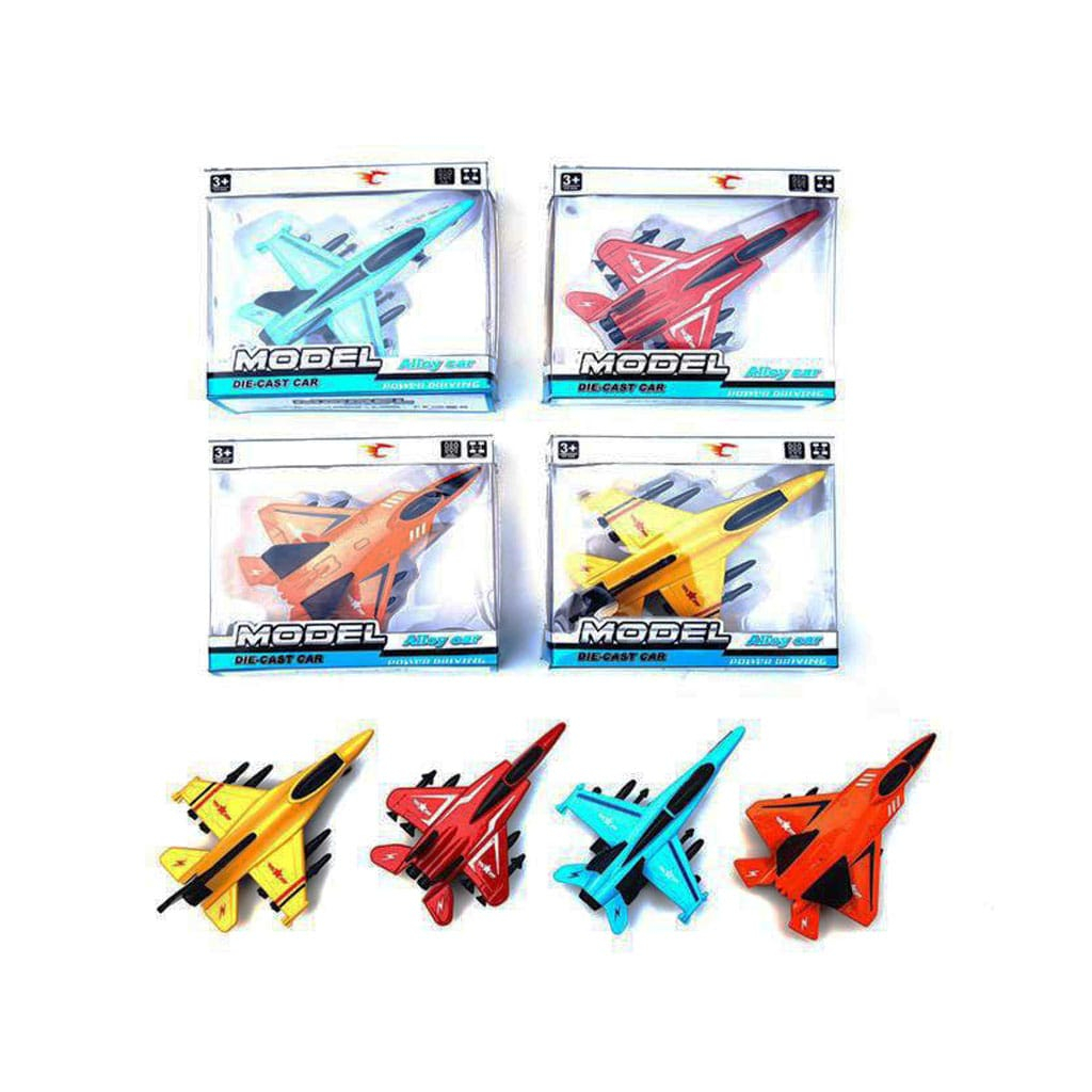Maianan Anak Diecast Metal Military Fighter Plane Jet