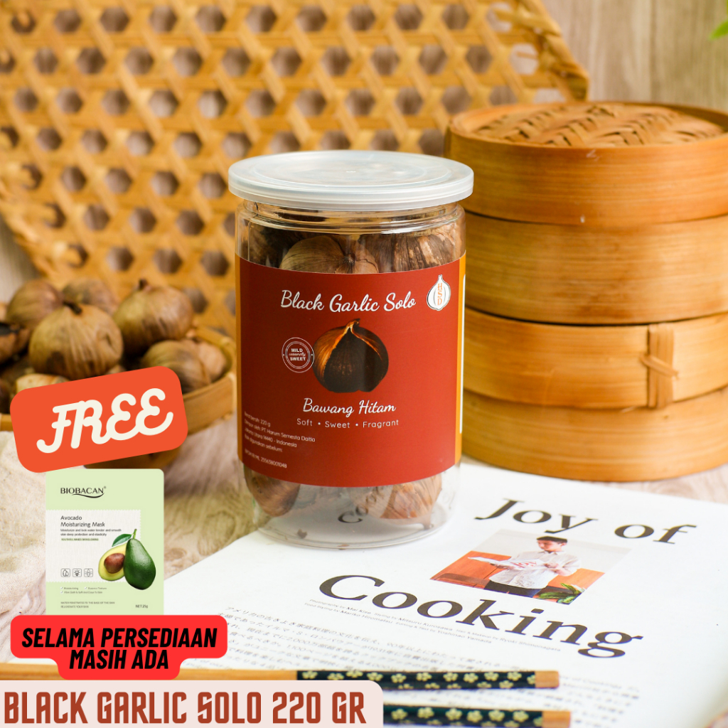 HSD Black Garlic Solo ( Bawang Hitam Tunggal) 220 Gr