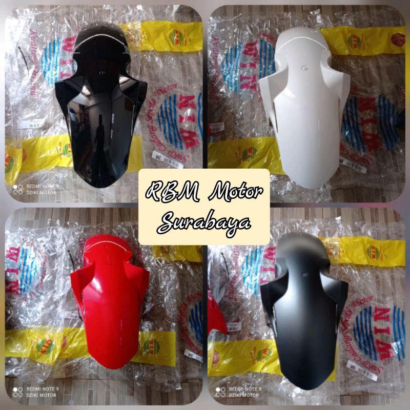 Spakbor Slebor Depan Honda CB 150r New LED Hitam Doff Merah Putih Merek WIN