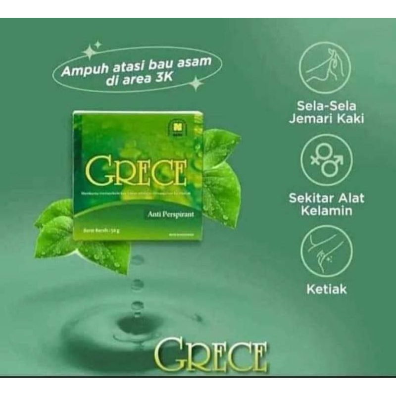 grece body cristal /grece anti prespirant/sabun grece nasa original