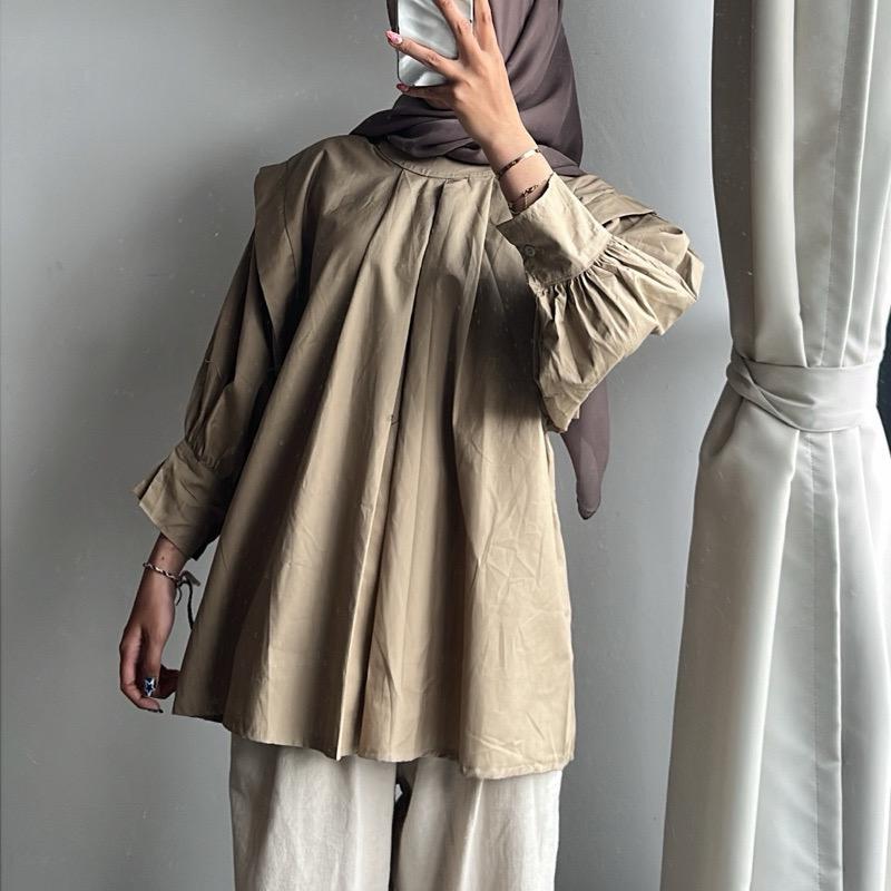Meza Blouse - Atasan Wanita - Blouse Cotton
