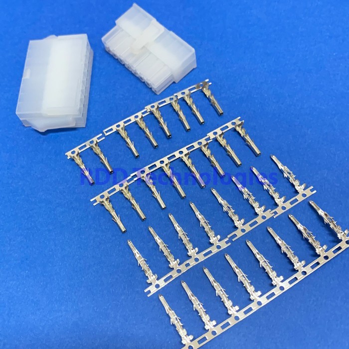 Satu set Connector Molex 5559 2x8 untuk menyambung kabel