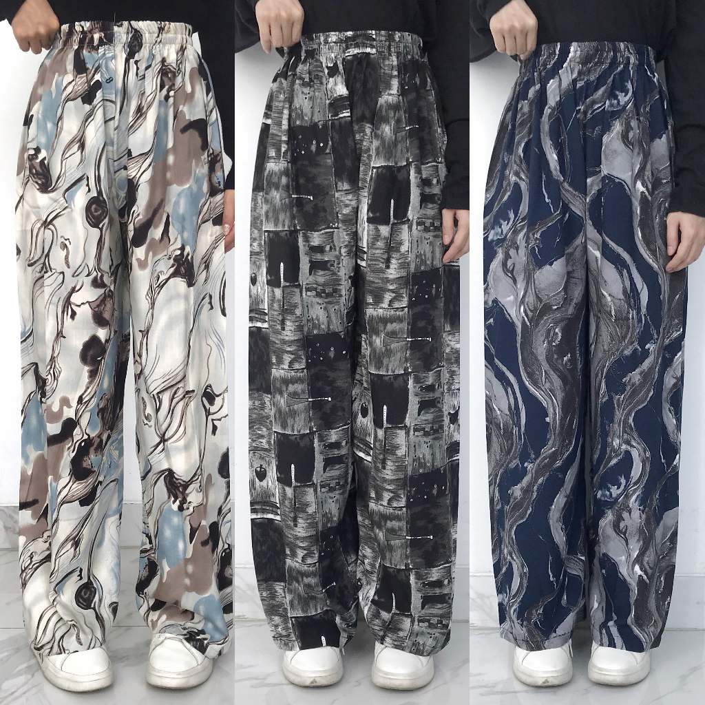 69. Celana Kulot Rayon Kallyoutfit