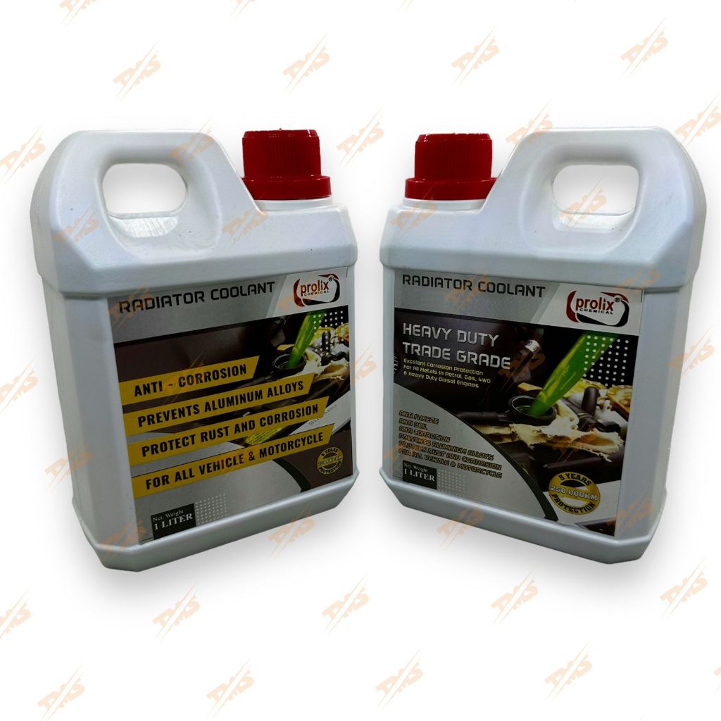 Air Radiator Air Cairan Radiator Coolant 1 Liter Warna Hijau Motor Mobil PROLIX Pendingin Vario Nmax R25 R15