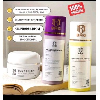 Lotion BMG ungu dan malam + biput