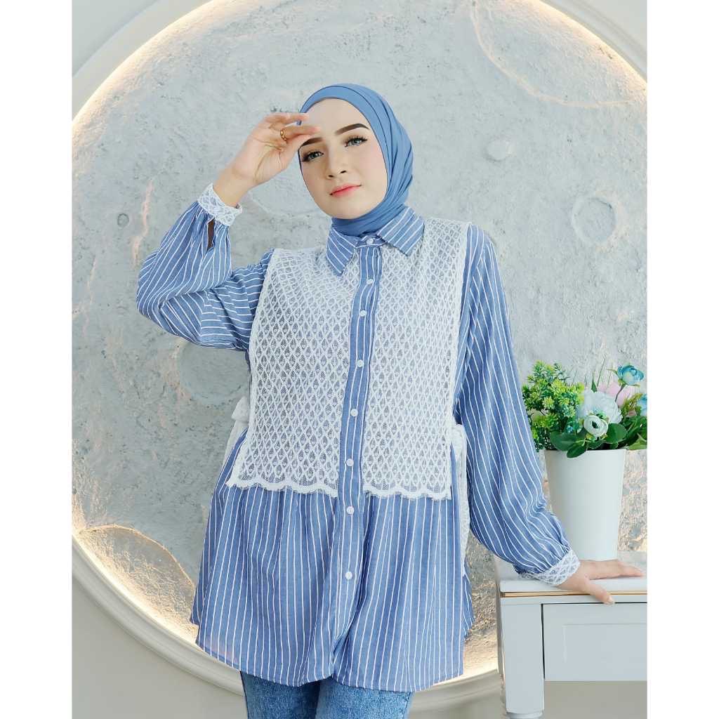 GFS SR HERITAGE LACE BLOUSE
