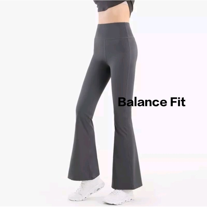 Celana Legging Olahraga Wanita Cutbray Pilates Yoga Jogging Lari Gym dll