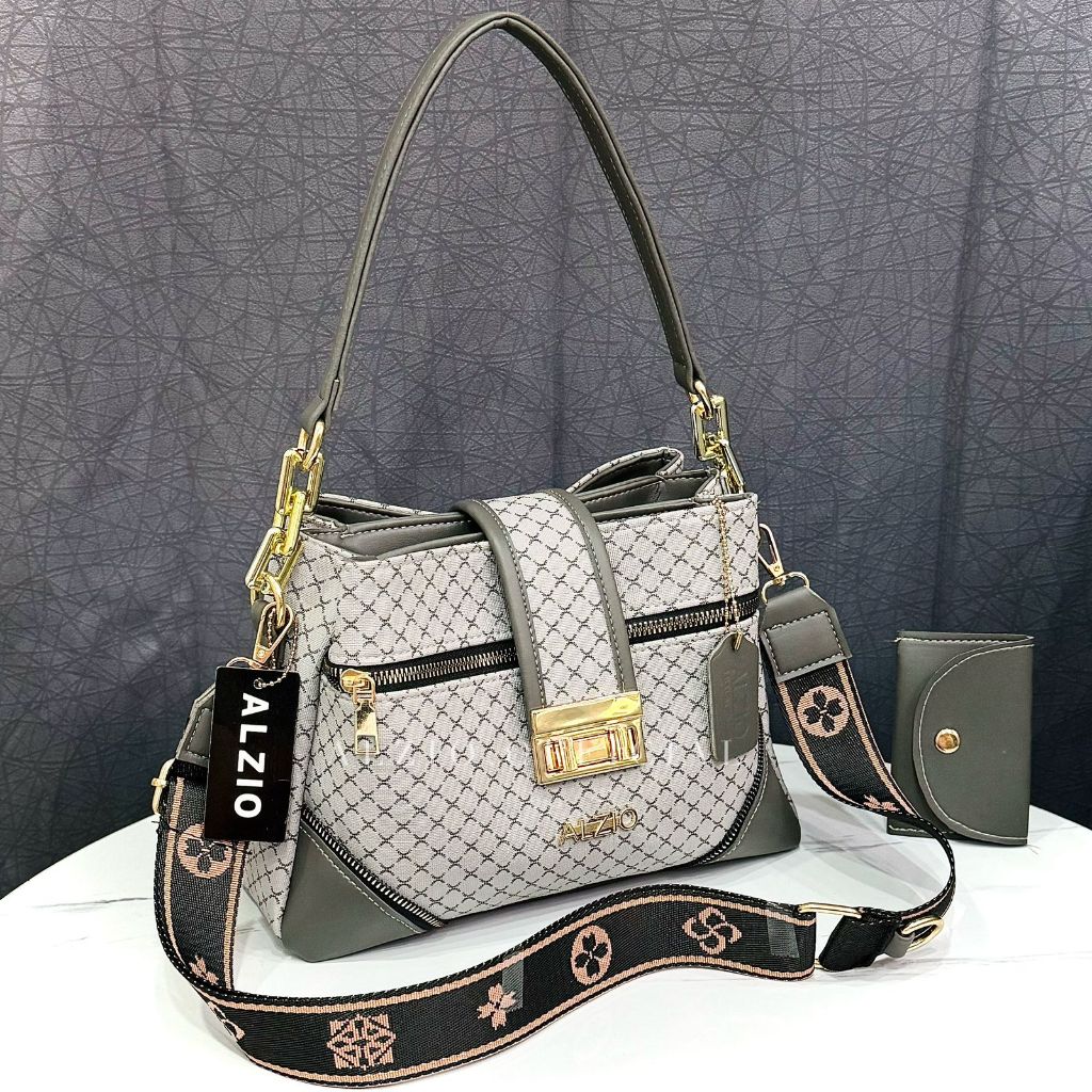 ALZIO - tas wanita selempang bahu shoulder bag korean bag style - ALZIO ZUNA BAG