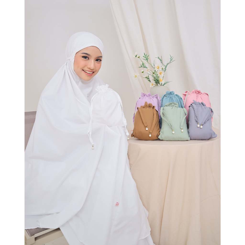 Mukena Traveling Katun Aina Series by Fahijab