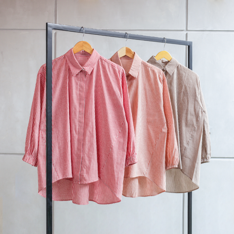 Kemeja KARA Stripe