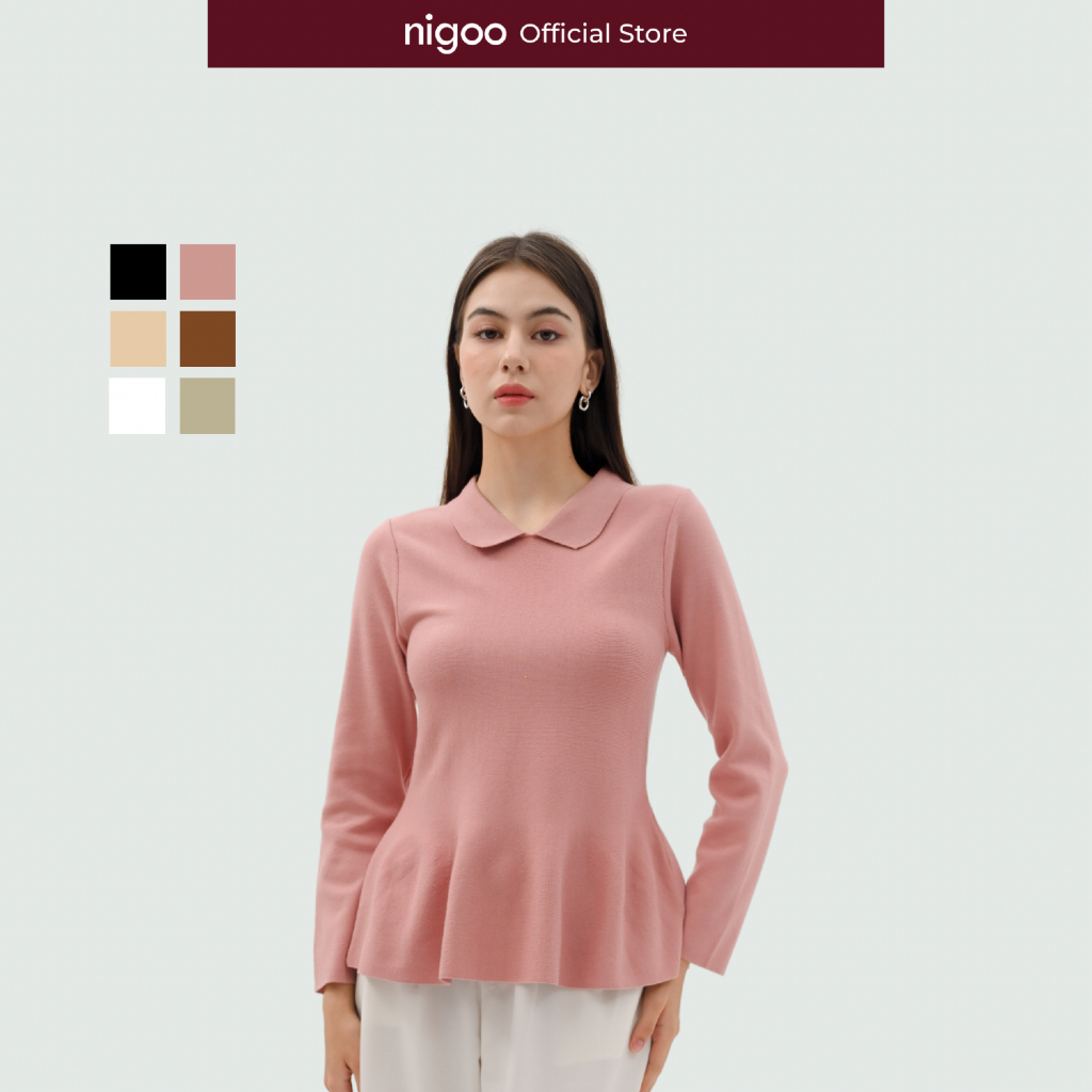 NIGOO Noa Knit Top Knitwear Atasan Wanita