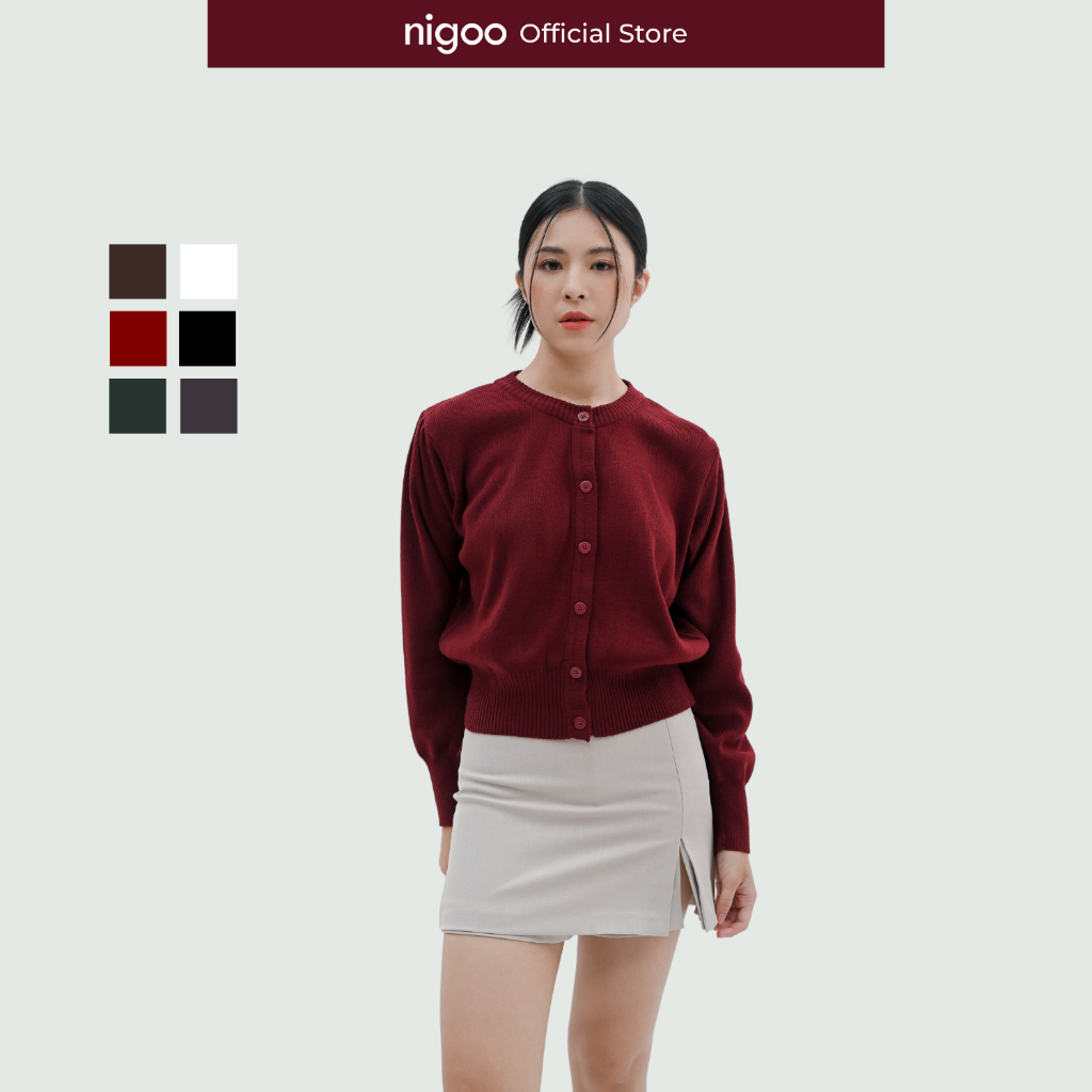 NIGOO Daisy Cardigan Rajut Knitwear Wanita