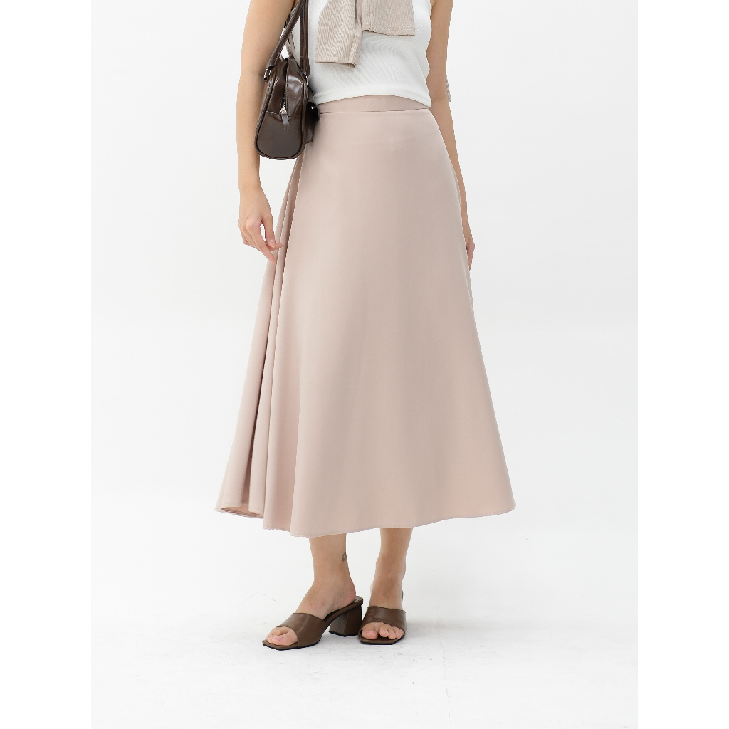 Rok Flare Wanita | Madeline Skirt | HULM
