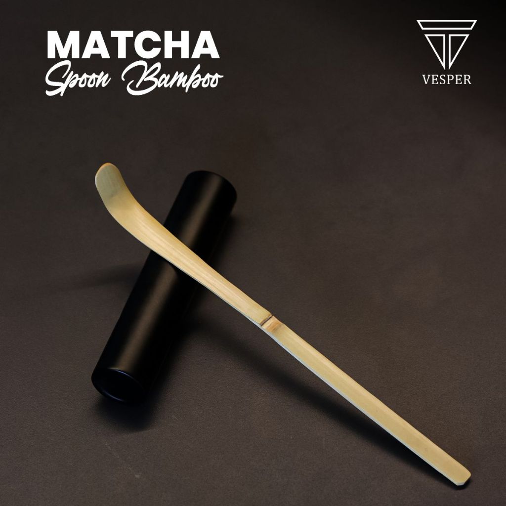 Bamboo matcha scoop matcha stirrer / sendok bamboo pengaduk matcha green tea
