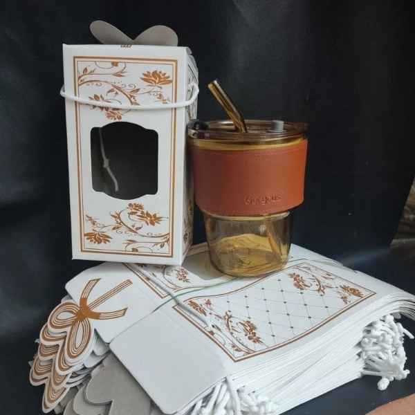 Souvenir Pernikahan Gelas Tumbler Aesthetic 400 ml