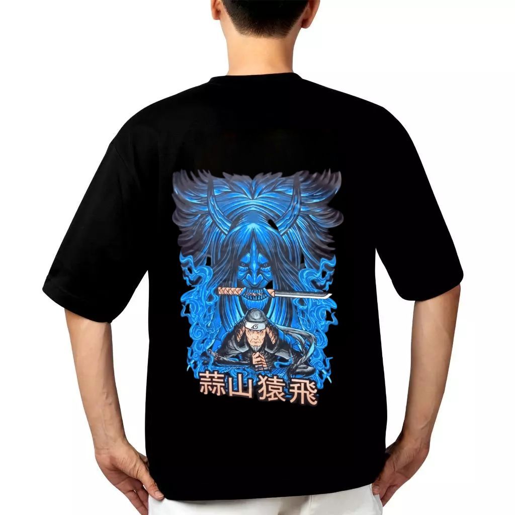 TAPAXCO TSHIRT GRAPHIC KAOS DISTRO ANIME HOKAGE 100% COTTON UNISEX