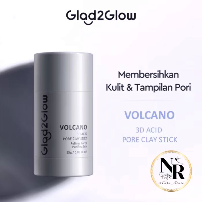 NaRa_StoRe 🌻 GLAD2GLOW Volcano 3D Clay Mask Stick 25gr