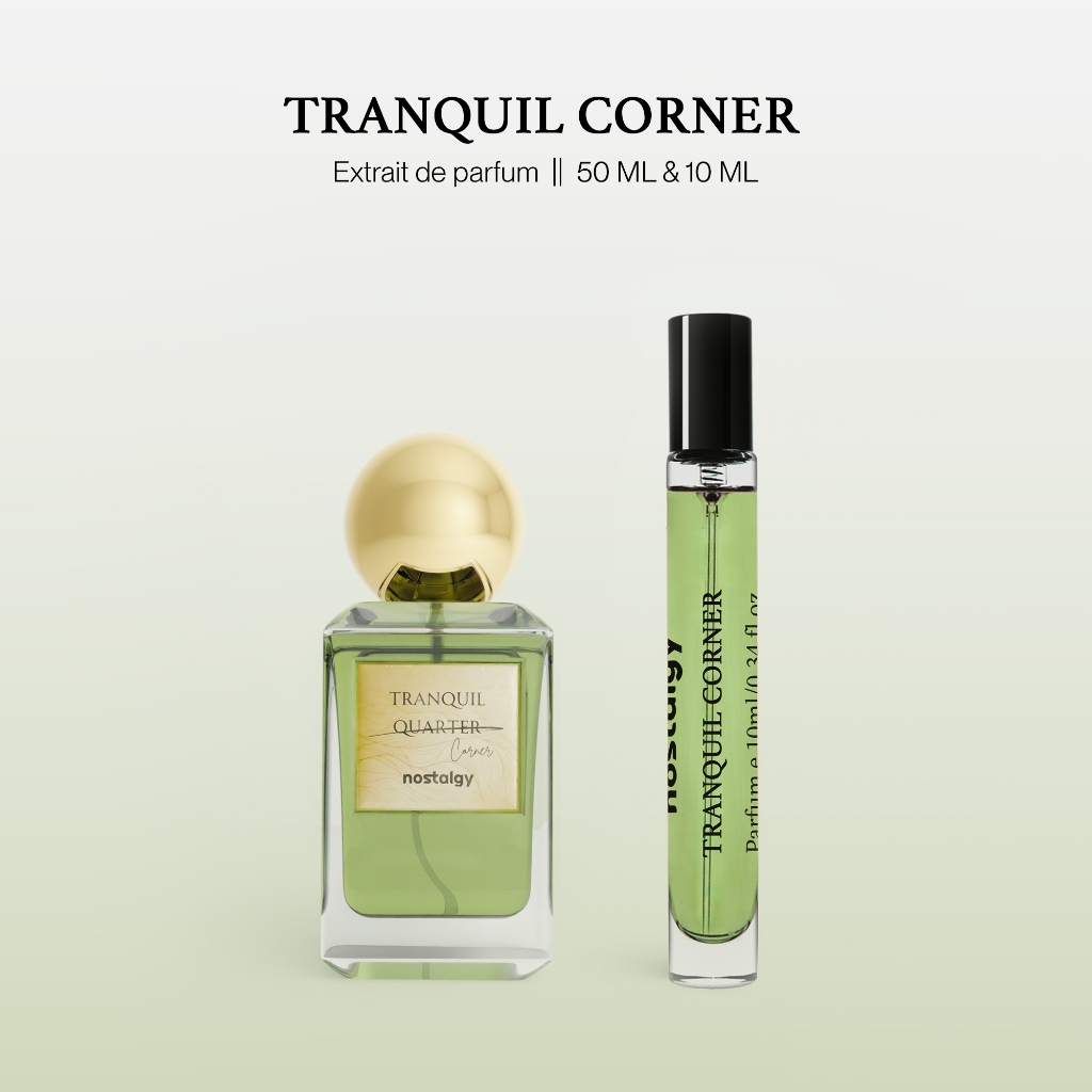 NOSTALGY PERFUME - Tranquil Corner Extrait de Parfum for Unisex