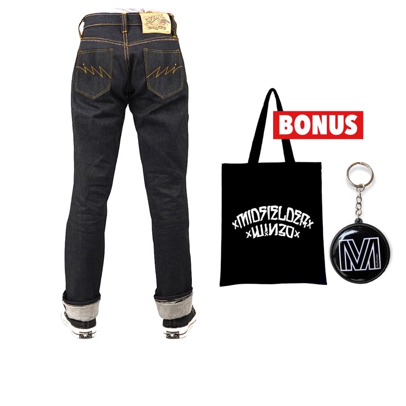 Midfielder - Celana Jeans  denim Selvedge