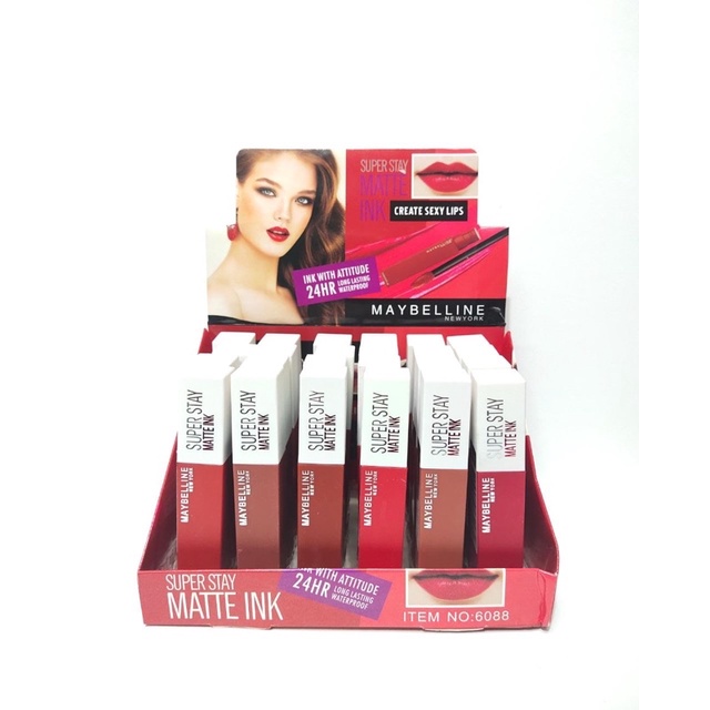 [PERBOX] LIPCREAM MAYBELLINE SUPERSTAY MATTE INK