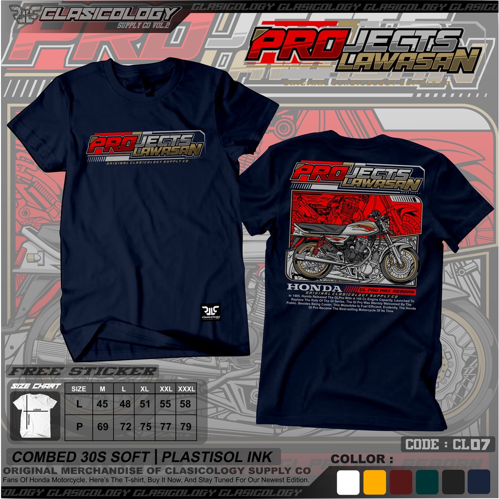 kaos gl pro kaos herex kaos honda gank kaos clasicology CL07