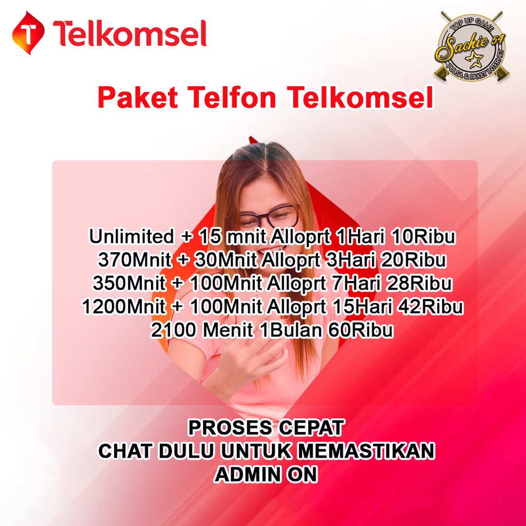 PAKET NELPON TELPON TELKOMSEL HARIAN MINGGUAN BULANAN - WAJIB BACA DESKRIPSI